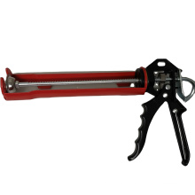 10.5 inch red and black color 7.8mm teeth  rod metal caulking gun heavy duty type 650 g